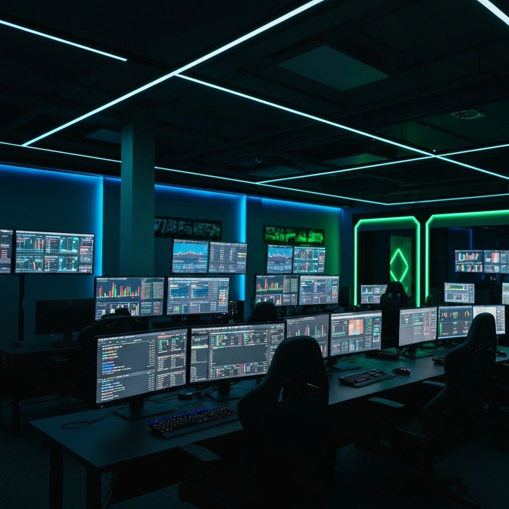 Technologia iGaming - dashboard zarządzania platformą kasyna online